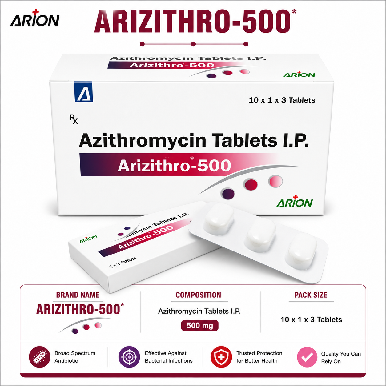 ARIZITHRO-500