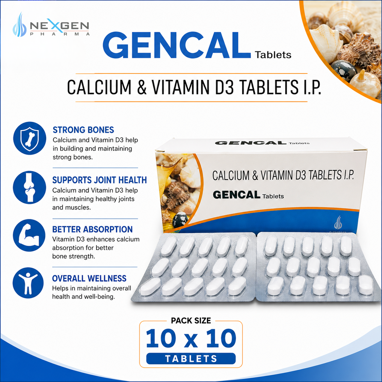 Gencal Tablets