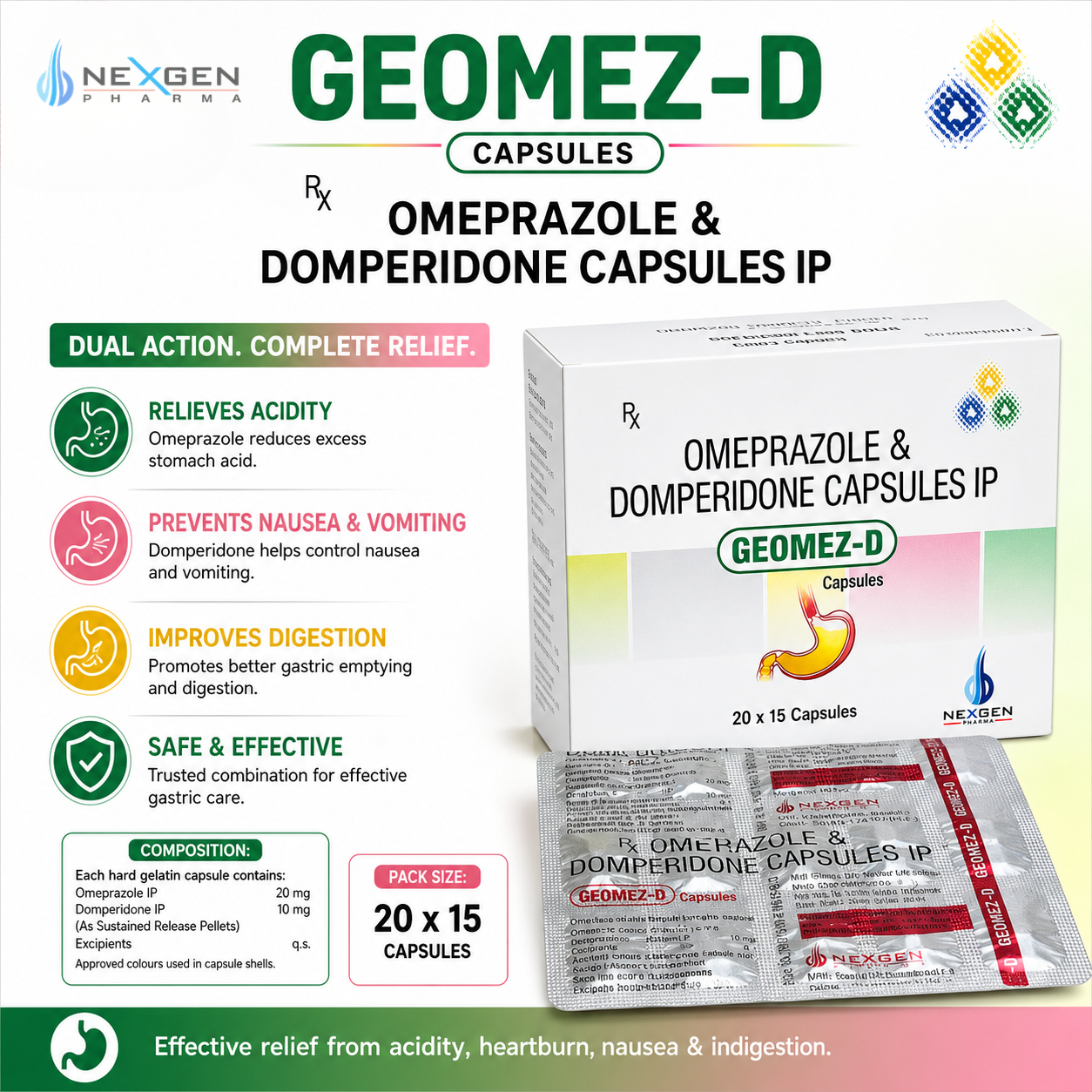 GEOMEZ-D Capsules