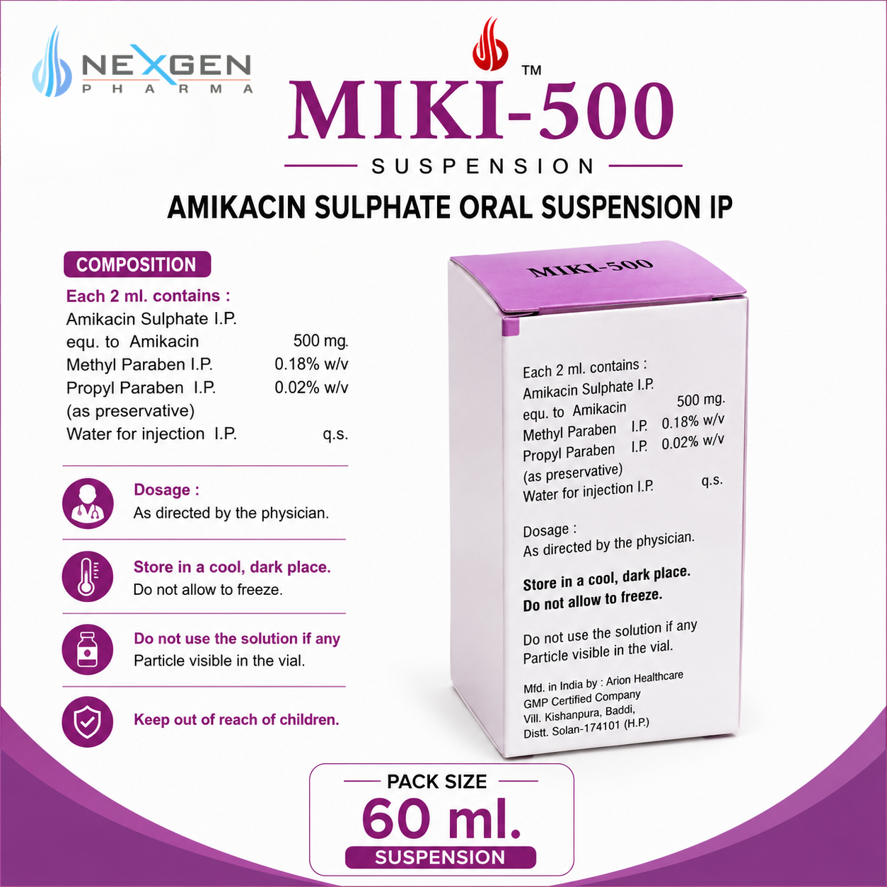 MIKI-500 Suspension