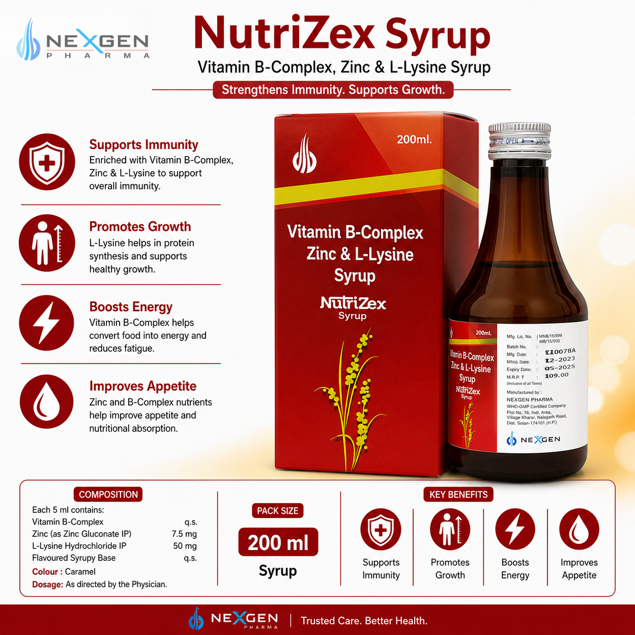 NUTRIZEX SYRUP