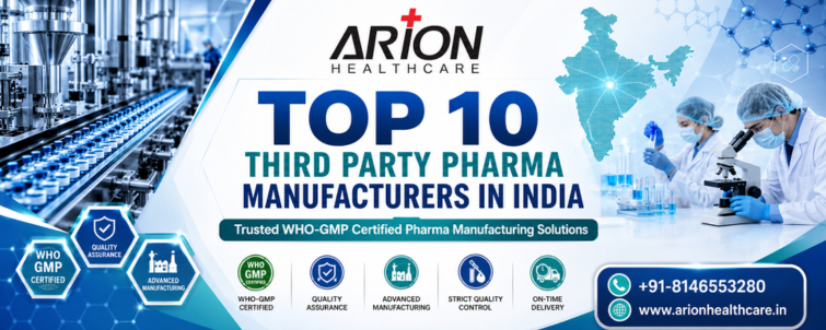 Top 10 Third Party Pharma Manufacturers in India