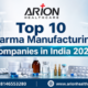 Top 10 Pharma Manufacturing Companies in India 2026
