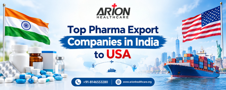 Top Pharma Export Companies in India to USA