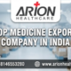 Top medicine export company in india